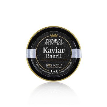 BOS FOOD Premium Selection Kaviar vom sibirischen Stör (Acipenser baerii), Aquakultur China, 10 g