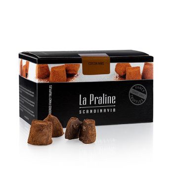 La Praline Fancy Truffles, Schokoladenkonfekt mit Kakaosplitter, Schweden, 200 g