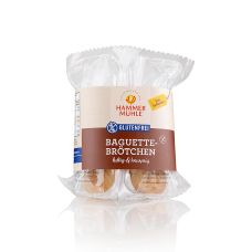 Baguettebrötchen, glutenfrei, Hammermühle, 160 g, 2 x 80g