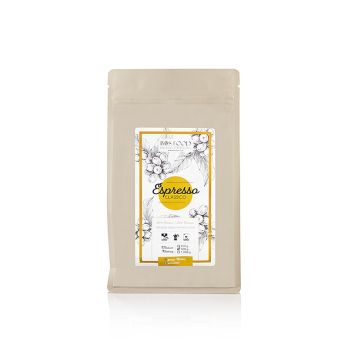 BOS FOOD - Espresso Classico, Kaffee Blend mit 20% Robusta, ganze Bohnen, 500 g