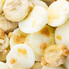 POMOM Tasty Shakes Banana Pie (Vollmilch/Banane/Salzkaramell), TK, 4,5 kg, 30 x 150g