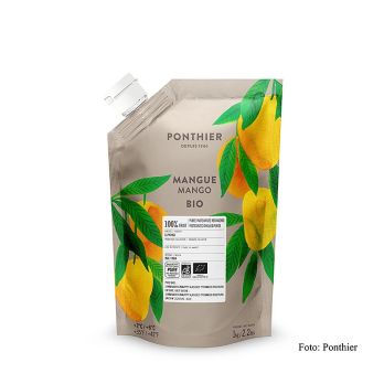 Ponthier Mangopüree, 100 %, BIO, 1 kg