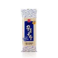 Udon - Weizennudeln, hell, flach, 2mm, 21cm lang, Wang, Korea, 453 g