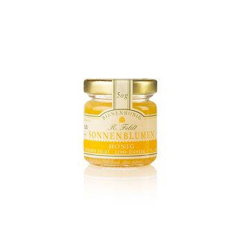 Sonnenblumenhonig, Portionsglas, Imkerei Feldt, 50 g