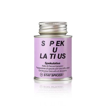 Stay Spiced! Spekulatius Gewürzzubereitung, Spiceworld, 60 g
