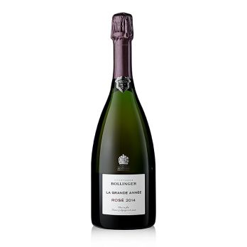 Champagner Bollinger 2014er La Grande Année, Rosé  brut, 12,5 % vol., 96 PP, 750 ml