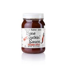 Bone Suckin‘ BBQ Sauce Sweet Southern HOT THICKER Style, 420ml, Ford´s Food, 420 ml