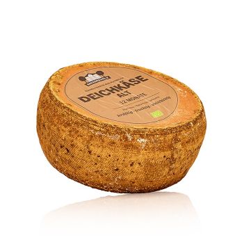Großer Deichkäse, Hartkäse, 12 Monate, ganzer Laib, BIO, ca.4,5 kg