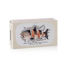 Geräuchertes Lachsfilet in nativem Olivenöl extra, Jose Gourmet, 90 g