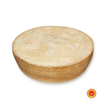 Grana Padano DOP (g.U.), 1te Qualität, 9-16 Monate gereift, halber Laib, ca.17,5 kg