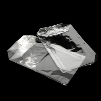Polypropylenbodenbeutel - Zellglas, gereckt, 16x27cm, 100 St