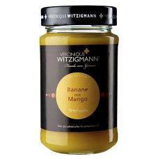 Banane mit Mango - Fruchtaufstrich, 225 g