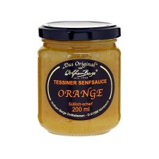 Original Tessiner Orangen-Senf-Sauce, Wolfram Berge, 200 ml