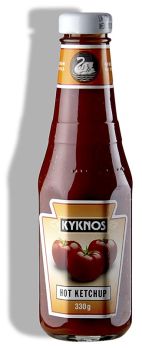 Tomaten Ketchup, scharf, Kyknos, Griechenland, 290 ml