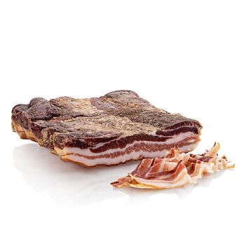 VULCANO Räucherspeck, 4 Monate gereift, aus der Steiermark, ca.1,25 kg