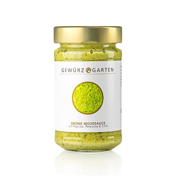 Gewürzgarten Grüne Mojosauce, mit Paprika, Chili und Blattpetersilie, 225 ml