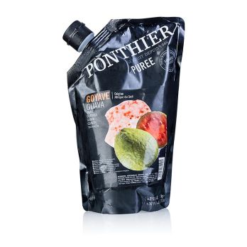 Püree - Pink Guave, mit Zucker, 1 kg