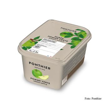 Ponthier Grüner Apfelpüree, mit Zucker, TK, 1 kg