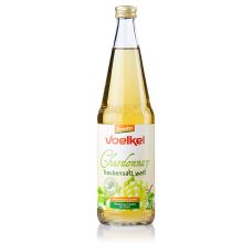 Chardonnay Traubensaft, hell, 100% Direktsaft, Voelkel, BIO, 700 ml
