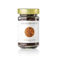 Gewürzgarten Muscovado Zucker, Roh-Rohrzucker mit Karamell- & Malznoten, 160 g
