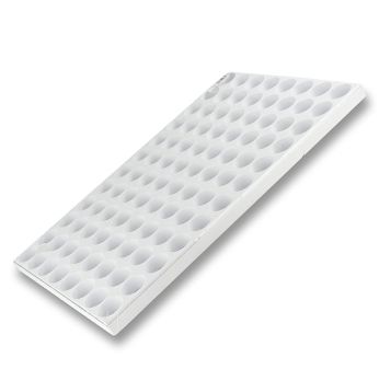 Petits Fours Multiform, Kunststoff, für 96 Minikuchen ø 40mm, 40x60cm, 1 St