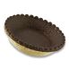 Dessert-Tartelettes, rund, ø 9cm, H 2cm, Mürbeteig/Schokoglasur, 3,96 kg, 120 St