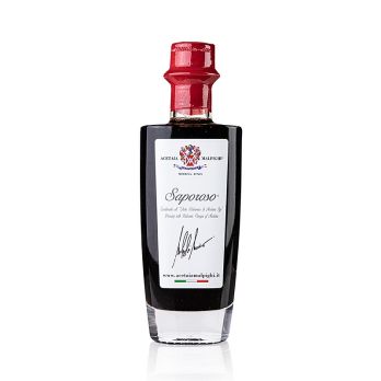 Balsamico Condiment Saporoso, 6 Jahre, Eichen- & Akazienholzfass, Malpighi, 200 ml