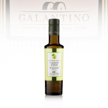 Natives Olivenöl Extra, Galantino mit Bergamotte - Bergamottolio, 250 ml