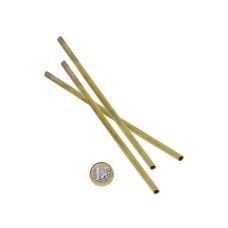 Naturstroh-Trinkhalme Strohmi, für Cocktails, 17cm, 250 St