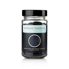 Gewürzgarten Palm Island Pacific-Salz, Dekorsalz mit Aktivkohle, grob, Hawaii, 220 g