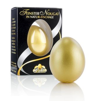 Goldenes Nougat Ei, 50 g