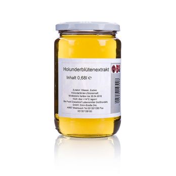 BOS FOOD Holunderblütenextrakt, 680 ml