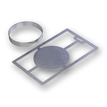 BEEFER - Burger- Rost mit Ring, 1 St