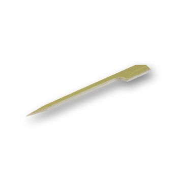 Bambus-Spieße, mit Blattende, 7cm, 50 St