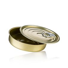 Dose mit Deckel zum Füllen, rund, ø127x30mm, 280ml, Alu, säurebeständig, 1 St