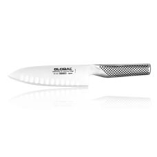 Global G-64 / G-84 Santoku Messer mit Kulle, 16cm, 1 St