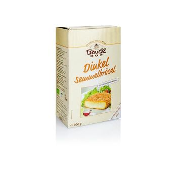 Dinkel Semmelbrösel (Paniermehl), Bauckhof, BIO, 200 g