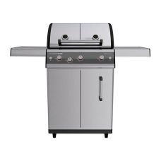 Outdoorchef-Grill Dualchef S 325 G, Seitenbrenner, Gasbetrieb, Edelstahl, 1 St