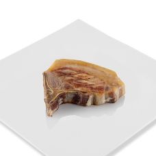 Dry Aged Lipstye Strohschwein Strip Lion Stielkotelett, TK, ca.350 g