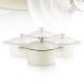 Mini Cocotte, beige, Gusseisen/Emaille, Chef Cuisine, 4 tlg.