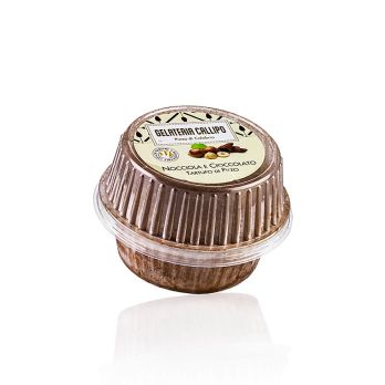 Tartufo Haselnuss / Schoko, Eisdessert, TK, 1,32 kg, 12 St