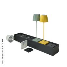 Ladestation für Tischleuchte TROLL, für 6 Lampen, Erweiterbar (78179), 1 St