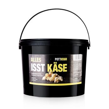 Pottkorn - Alles Isst Käse, Popcorn mit Hartkäse, Honig & Oregano, 1 kg
