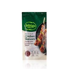 Hühnerspieße Korean Style, süß & scharf Sauce, Bibigo, TK, 180 g, 3 St