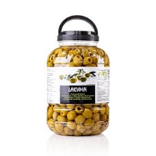 Grüne Oliven Chalkidiki Mammut, ohne Kern, Lakudia, 5,5 kg