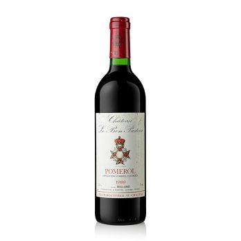 Chateau Le Bon Pasteur 1989, trocken, 12,5 % vol., Pomerol Bordeaux, (90 PP) , 750 ml