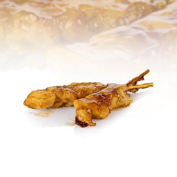 Yakitori-Hühnchenspieße, mit Teriyaki Sauce, Ajinomoto, TK, 3,5 kg, ca.86 St