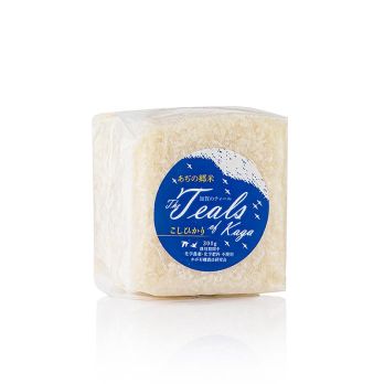 The Teals of Kaga Koshihikari Reis, Rundkorn Sushi Reis, Japan, 300 g