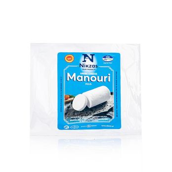 Manouri g.U., Griechischer Käse aus Schafs & Ziegenmilch, Nikzas, 200 g