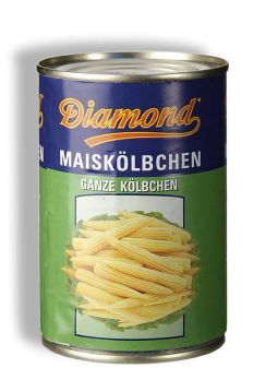 Maiskölbchen, mini, in Salzlake, 410 g